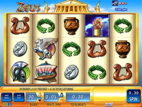 Zeus Slot Game Free Download