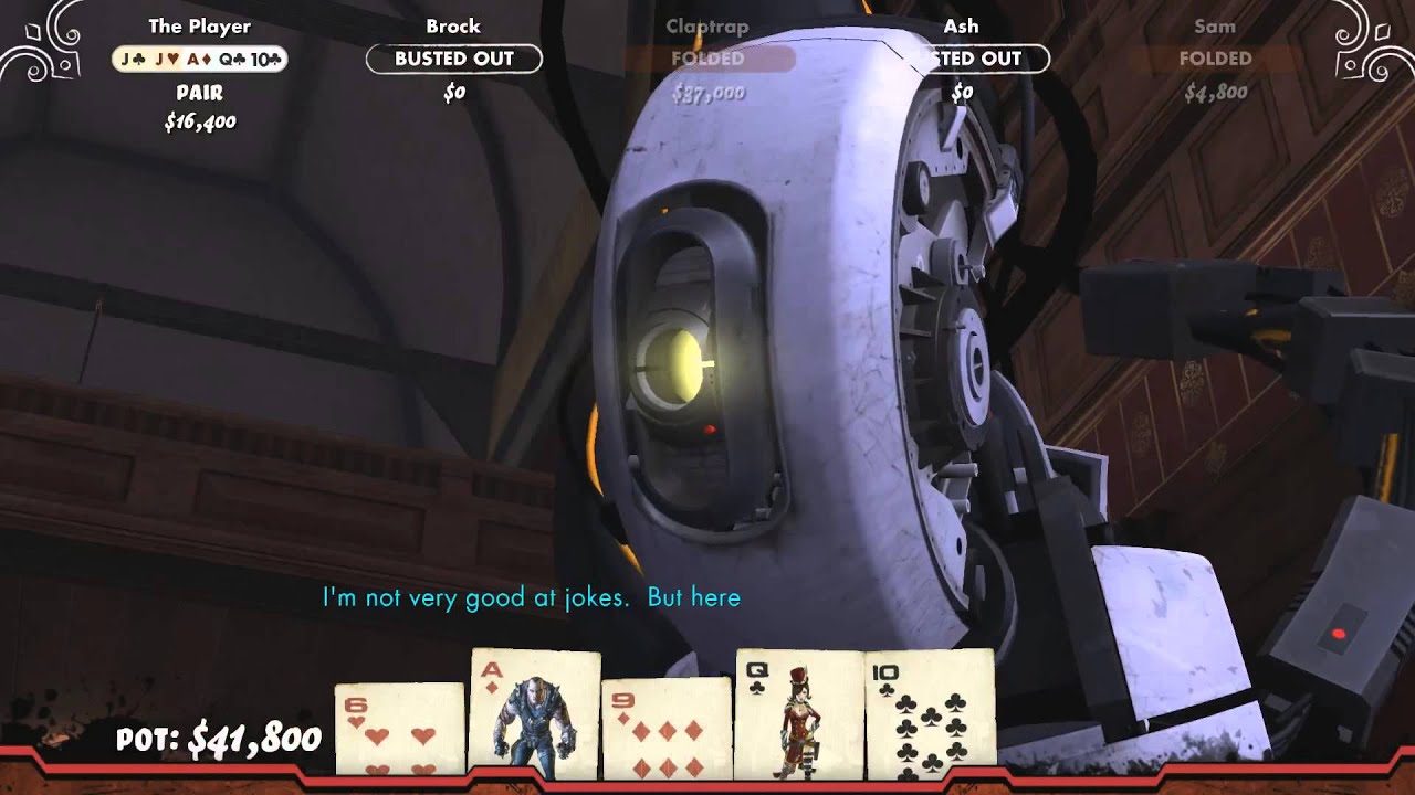 Glados poker night 2 quotes funny
